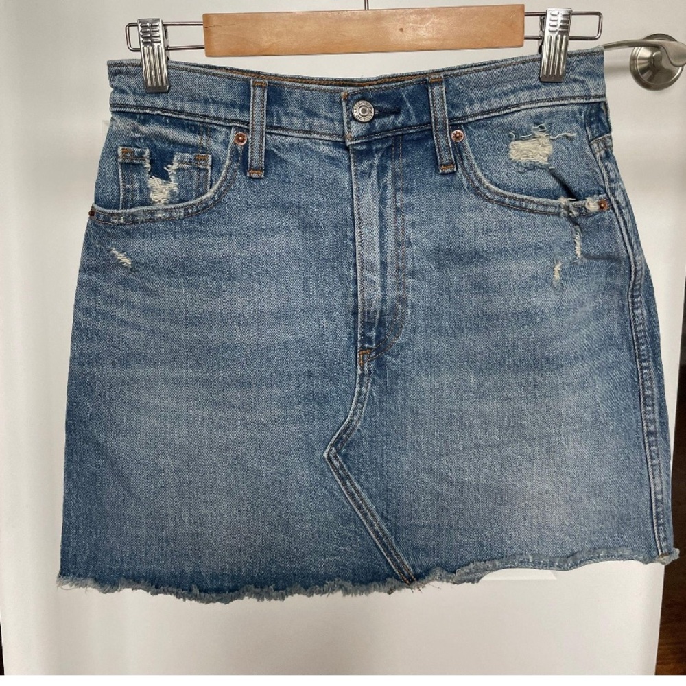 Abercrombie & Fitch Jean Skirt